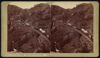 Indian Supply Train, Ute Pass, Colorado